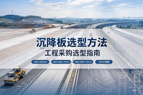 灌云沉降板选择方法
