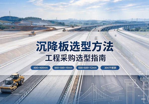 灌云沉降板选择方法