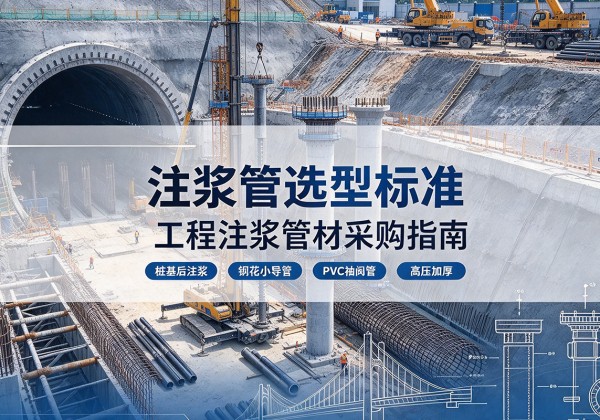 灌云注浆管选型标准